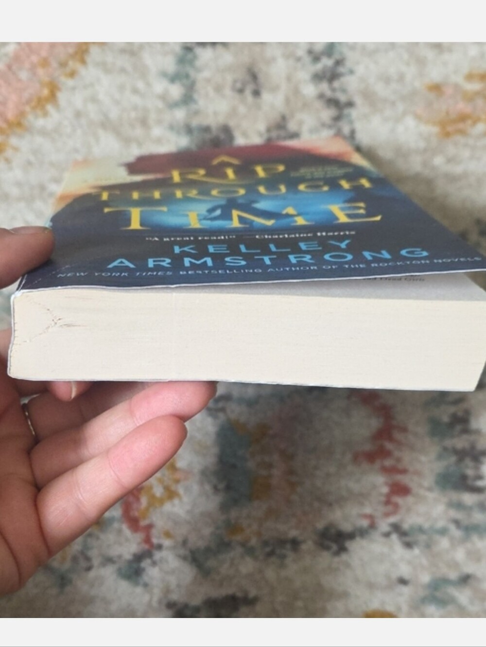 "A Rip Through Time" Paperback Book - Blue & Red Cover - Picture 3 of 5